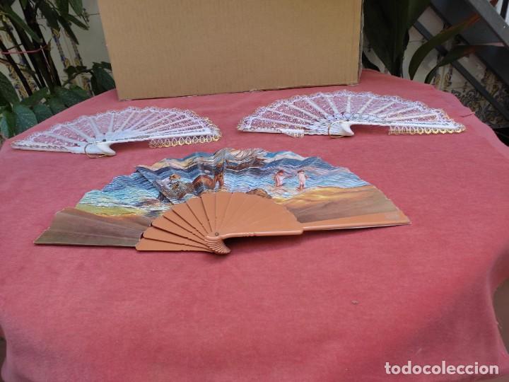 Vintage: 3 abanicos vintage - Foto 12