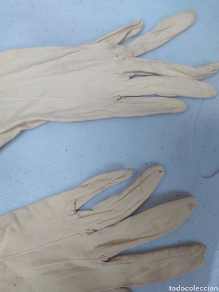 Vintage: Guantes se&ntilde;ora &oacute;pera a&ntilde;os 40 - Foto 2