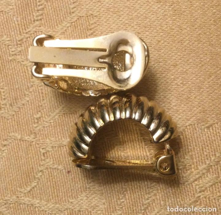 Vintage: PENDIENTES VINTAGE MEDIO ARO - Foto 7