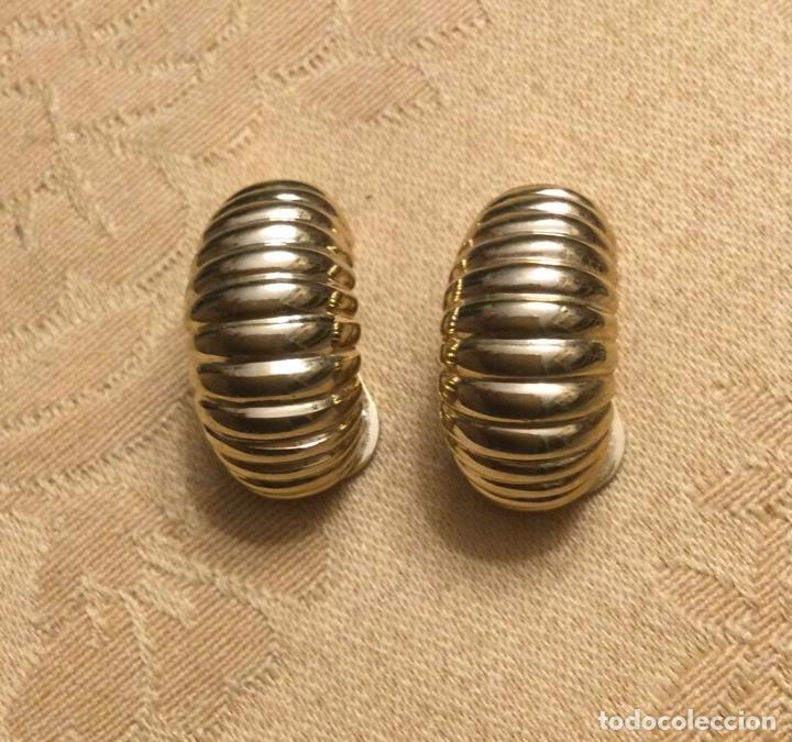 Vintage: PENDIENTES VINTAGE MEDIO ARO - Foto 9