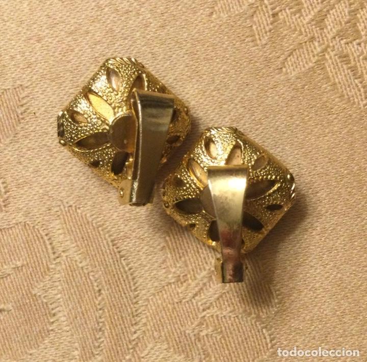 Vintage: PENDIENTES VINTAGE PIEDRA MORADA - Foto 12