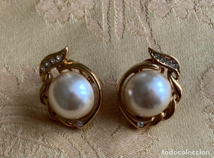 Vintage: PENDIENTES PERLA VINTAGE, CIERRE OMEGA - Foto 6