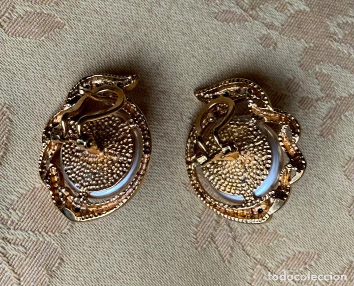 Vintage: PENDIENTES PERLA VINTAGE, CIERRE OMEGA - Foto 7