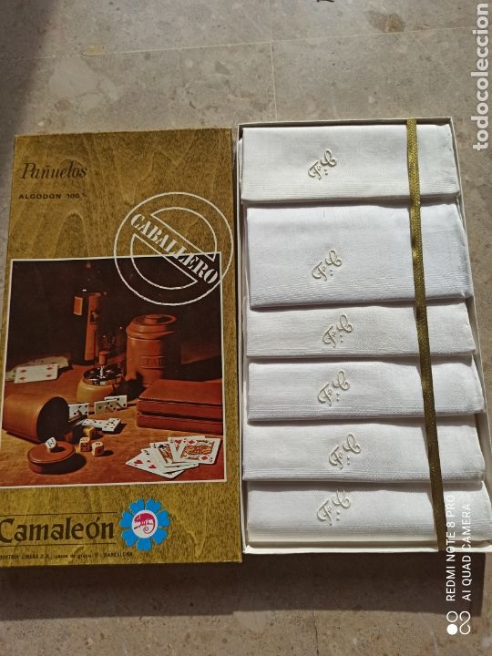 Vintage: Pa&ntilde;uelos bordados. - Foto 2
