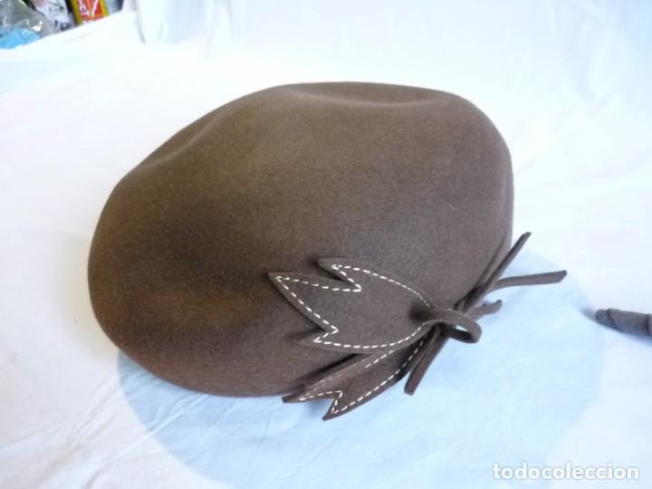 Vintage: Sombrero de se&ntilde;ora con pluma - Foto 7