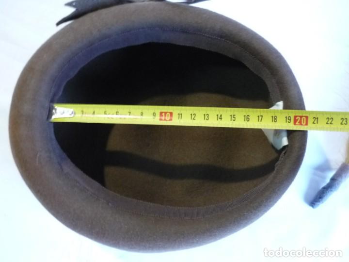 Vintage: Sombrero de se&ntilde;ora con pluma - Foto 11