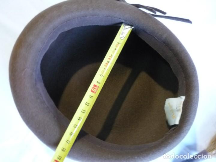 Vintage: Sombrero de se&ntilde;ora con pluma - Foto 12