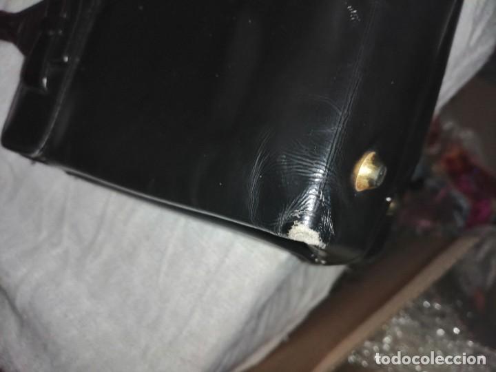 Vintage: Bolso de mano negro - Foto 11