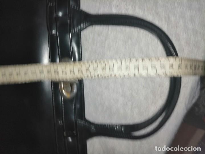 Vintage: Bolso de mano negro - Foto 14