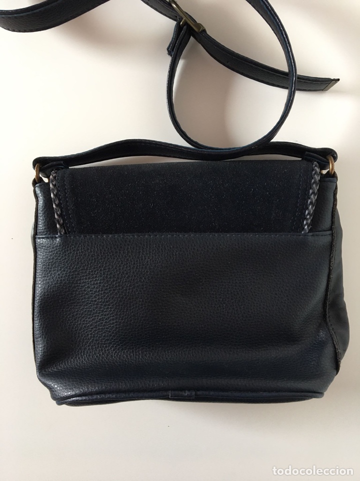 Vintage: Bolso de piel y ante - Foto 2
