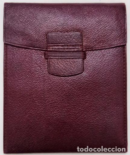 Vintage: CARTERA, BILLETERA. DE PIEL MARRON. CARTERA-14 - Foto 1