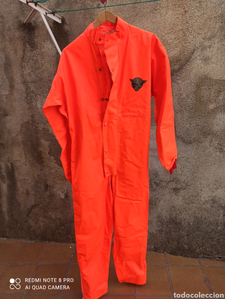 Vintage: Traje de agua para moto. Plastex - Foto 6
