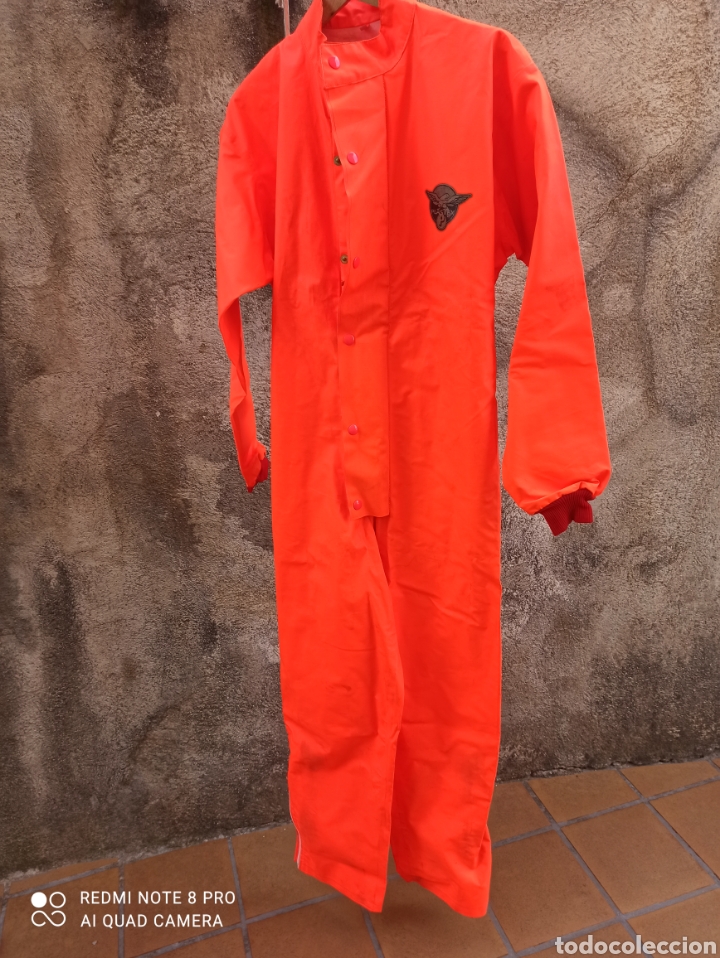 Vintage: Traje de agua para moto. Plastex - Foto 2