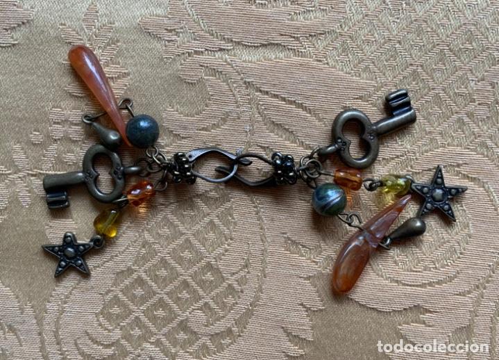 Vintage: PENDIENTES VINTAGE ABALORIOS - Foto 3