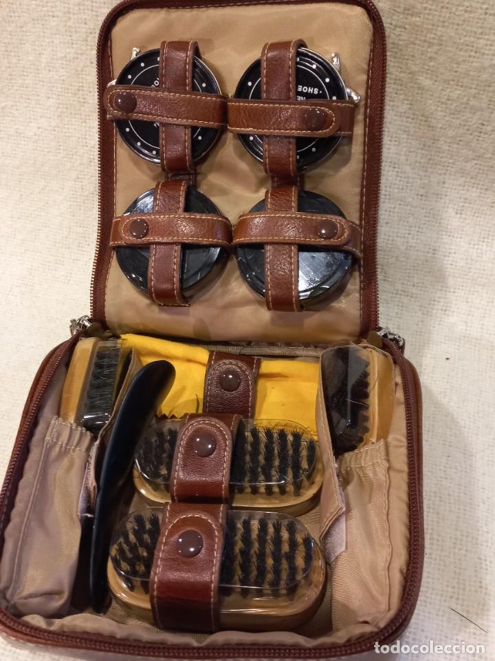 Vintage: KIT-CALZADO (VIAJE) estuche asa - Foto 2
