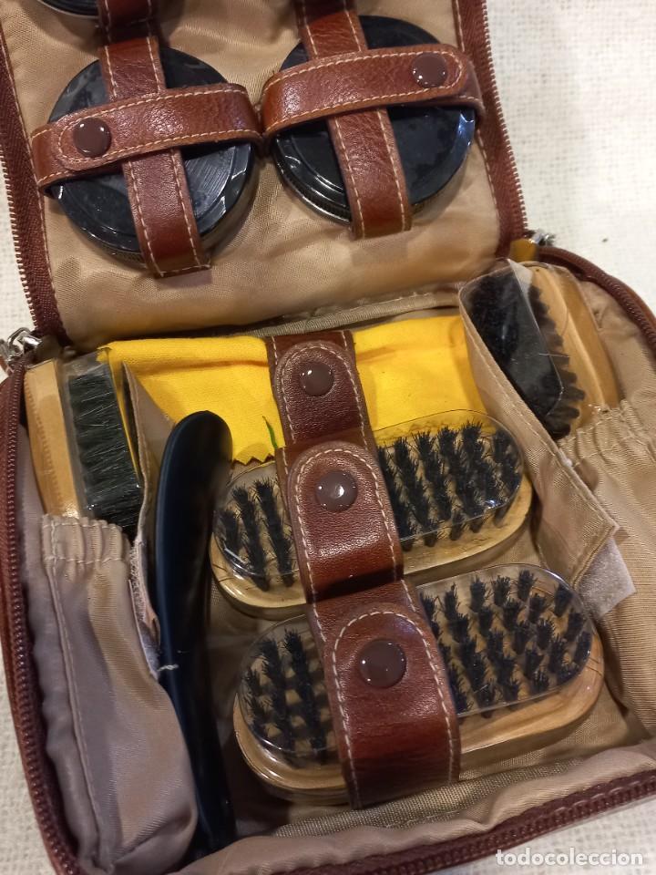 Vintage: KIT-CALZADO (VIAJE) estuche asa - Foto 4
