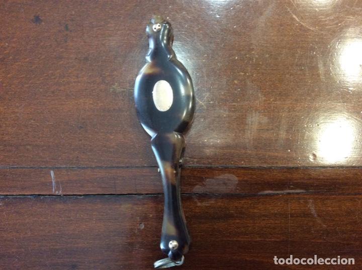Vintage: Mon&oacute;culos de Carey 10,5cmx3cm. - Foto 2