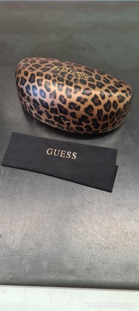 Vintage: Funda Gafas GUESS leopardo - Foto 4