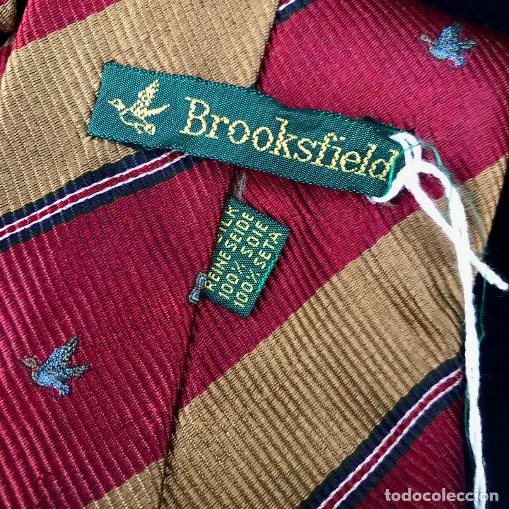 Vintage: Corbata de seda Brooksfield - Foto 2