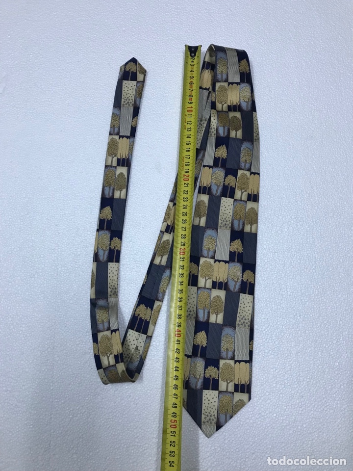 Vintage: Corbata Roberta Baldani 100% seda - Foto 4