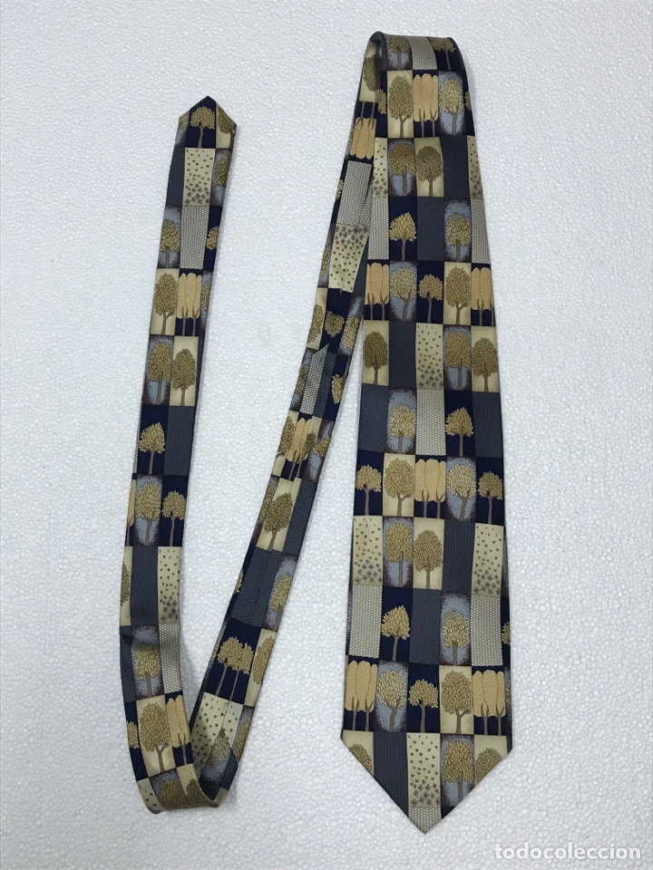 Vintage: Corbata Roberta Baldani 100% seda - Foto 1
