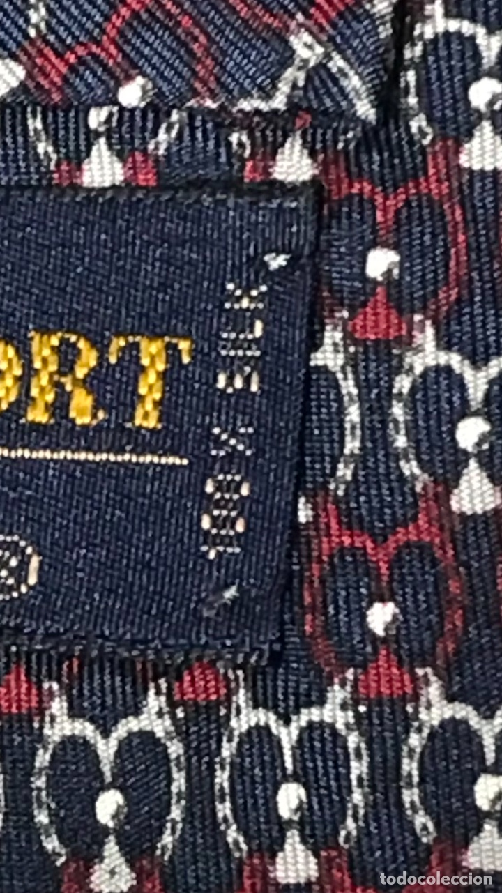 Vintage: Corbata beaufort 100% seda - Foto 6