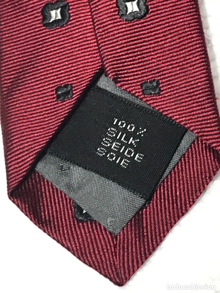 Vintage: Corbata Ascot 100% seda - Foto 4