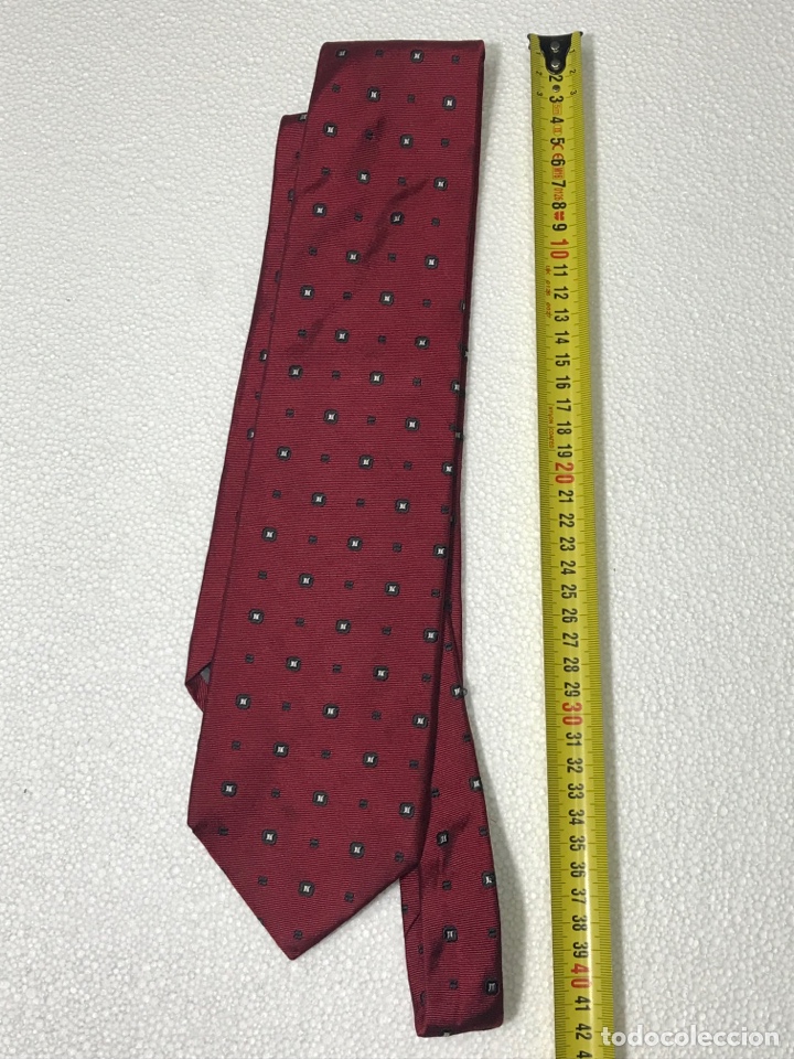 Vintage: Corbata Ascot 100% seda - Foto 1