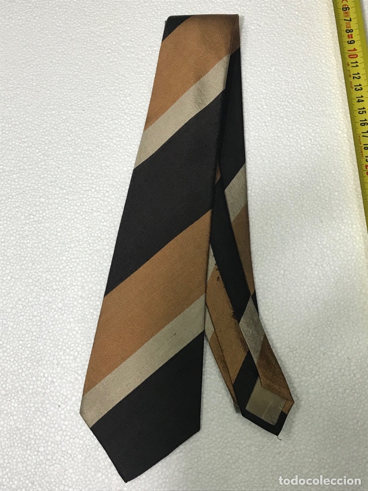 Vintage: Corbata de seda natural - Foto 1
