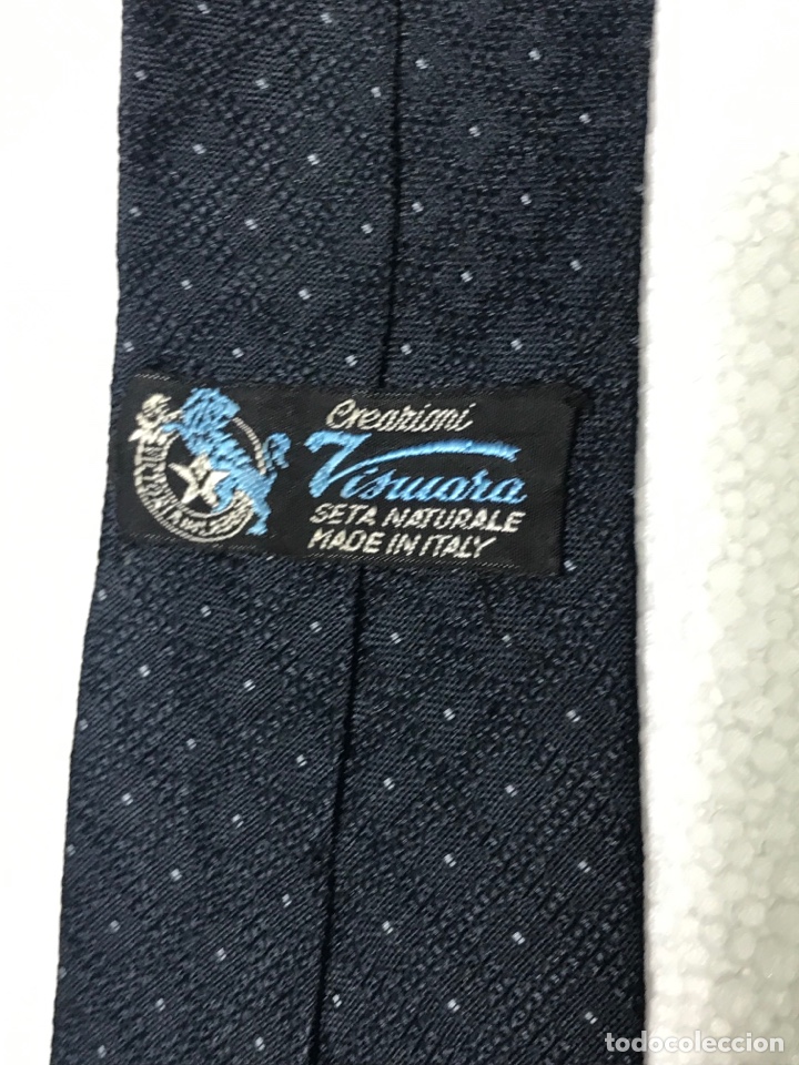Vintage: Corbata de seda natural - Foto 3