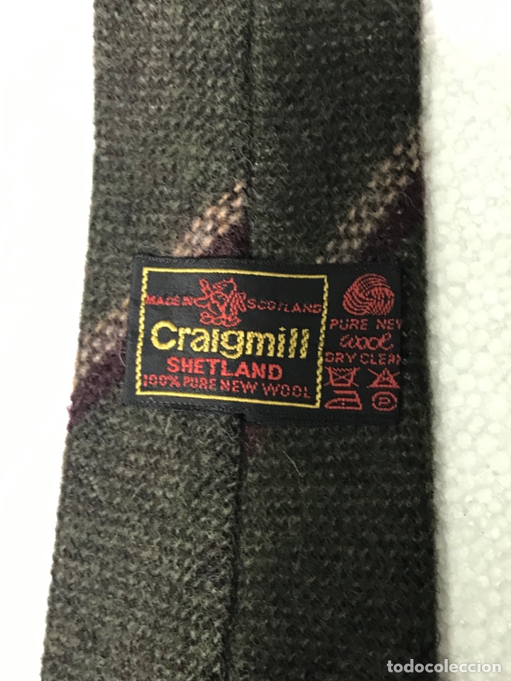 Vintage: Corbata 100% lana - Foto 3