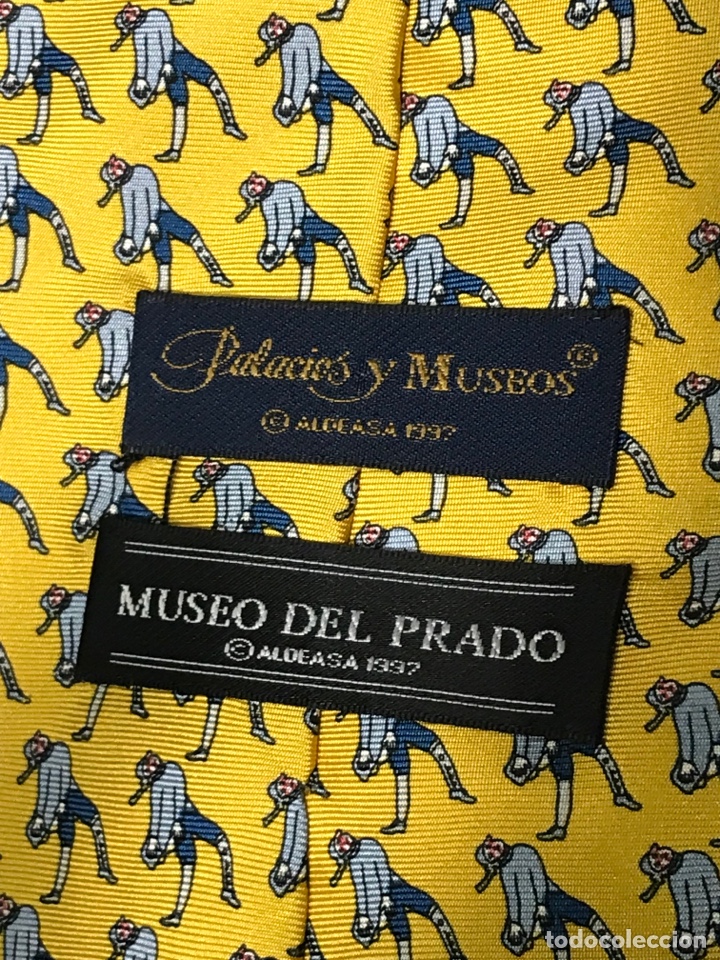 Vintage: Corbata conmemorativa Museo Del Prado - Foto 3