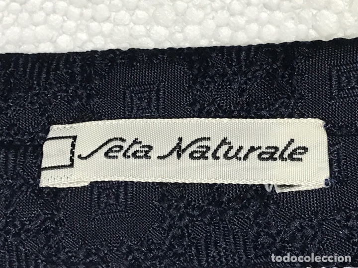 Vintage: Corbata seda natural - Foto 5