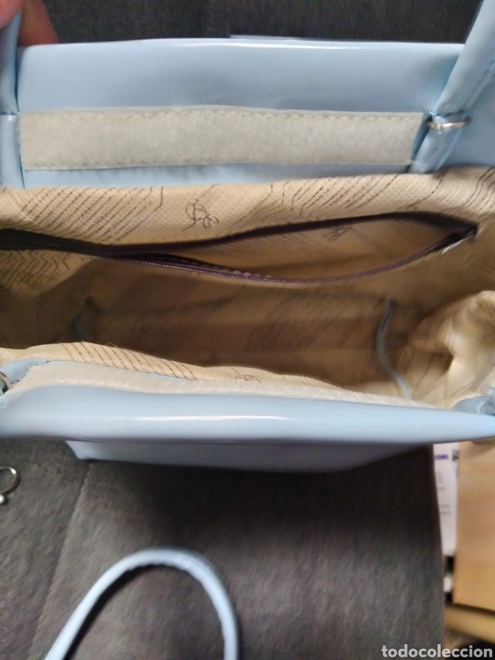 Vintage: Bolso celeste Avance - Foto 6