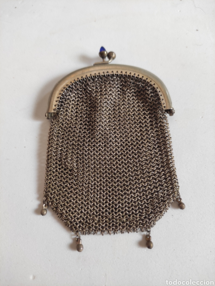 Vintage: Bolso alpaca de malla - Foto 3