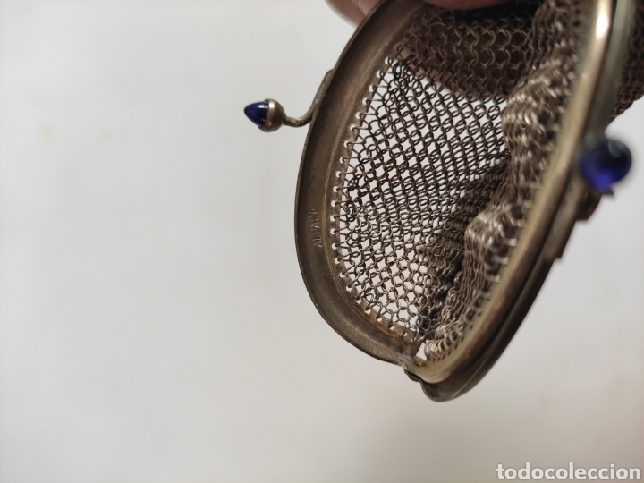 Vintage: Bolso alpaca de malla - Foto 4