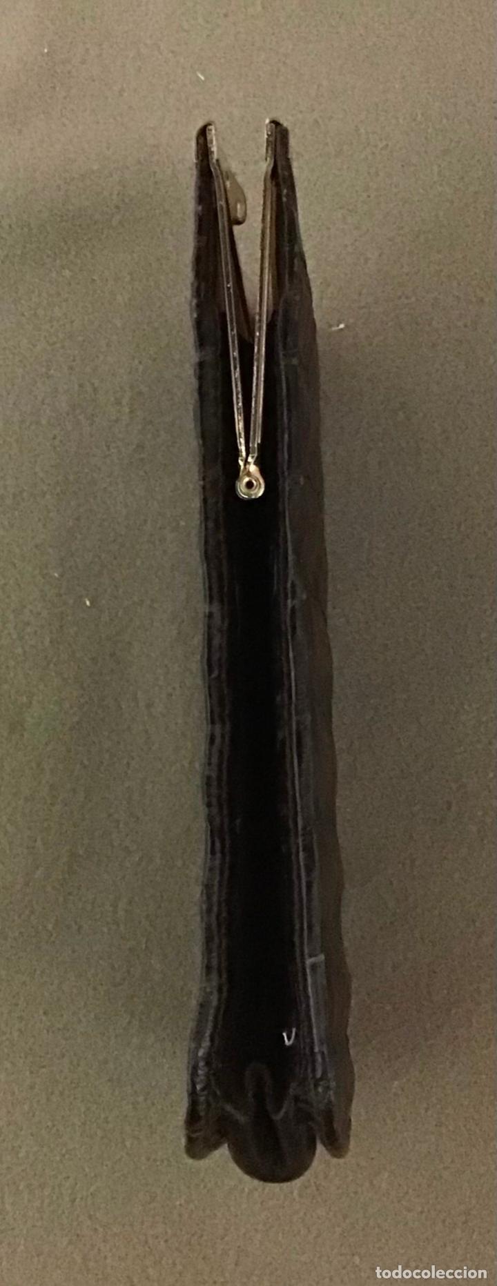 Vintage: ESTUCHE PARA GAFAS, PIEL DE COCODRILO - Foto 2