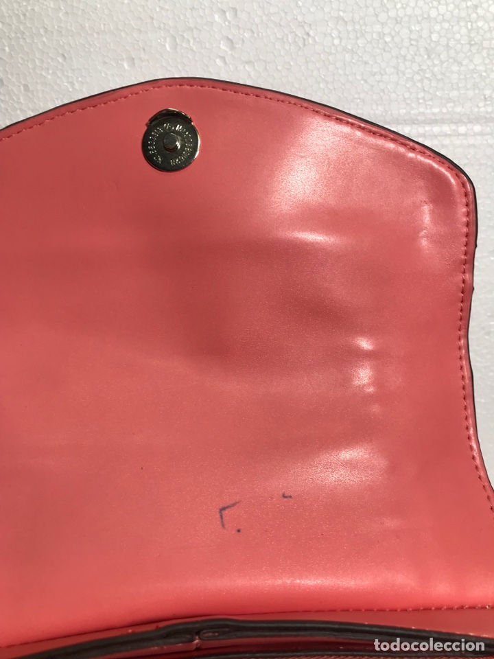 Vintage: Bolso rosa 22x21cm - Foto 3