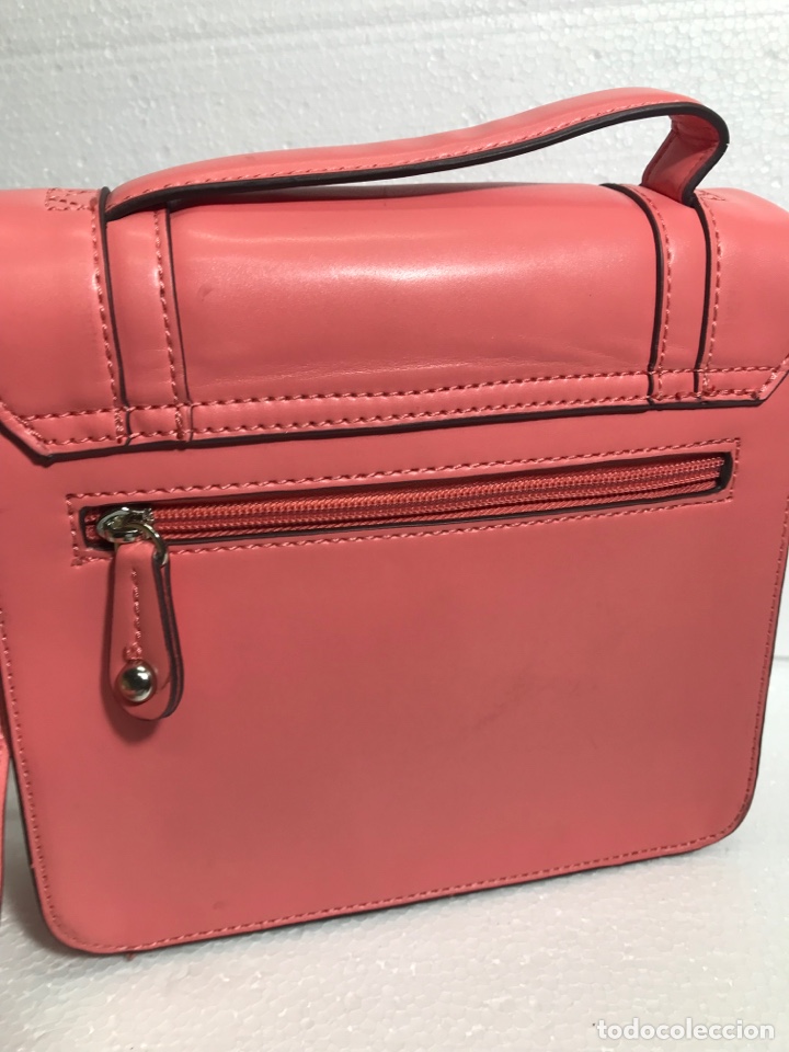 Vintage: Bolso rosa 22x21cm - Foto 4