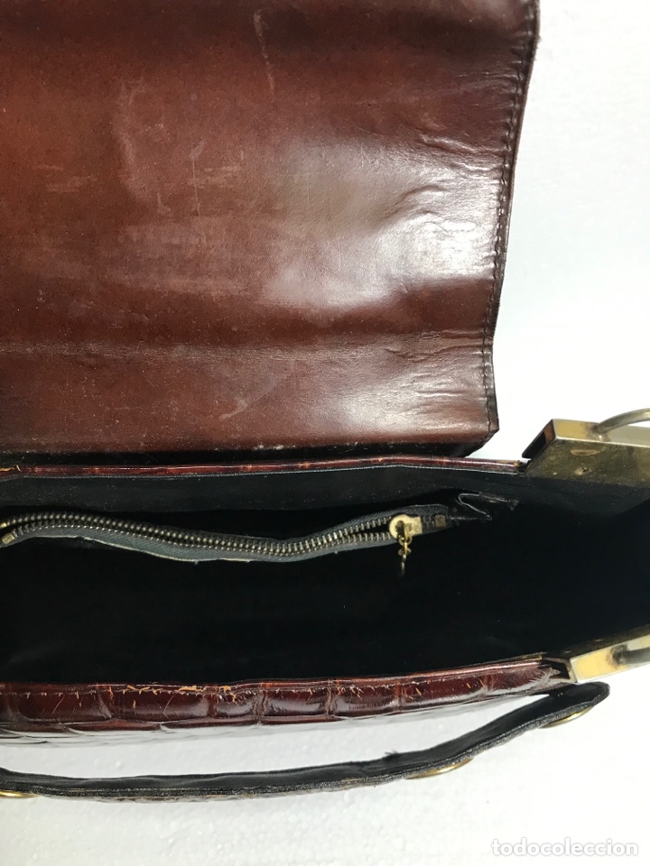 Vintage: Bolso con roces 29x23cm - Foto 4