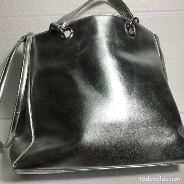 Vintage: Bolso plateado 27x25cm - Foto 2