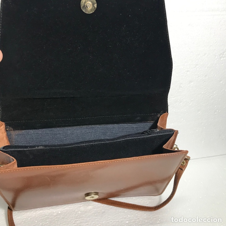 Vintage: Bolso marr&oacute;n 22x15cm - Foto 2