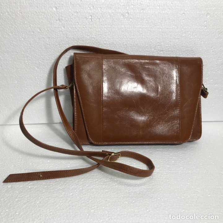 Vintage: Bolso marr&oacute;n 22x15cm - Foto 1
