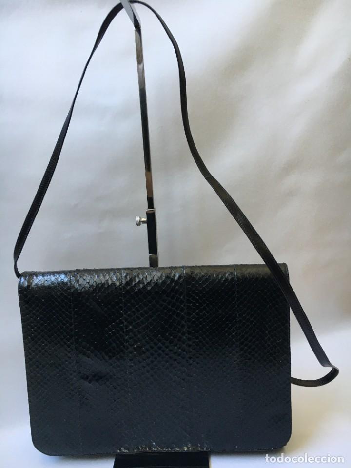 Vintage: Bolso piel de serpiente - Foto 1