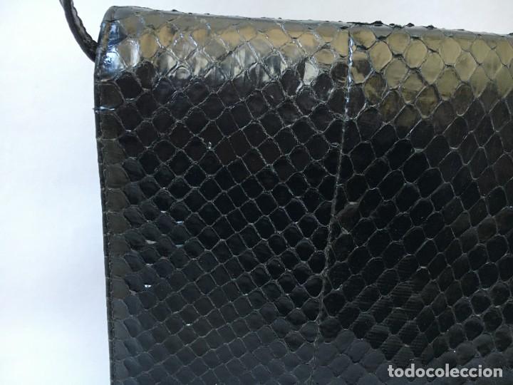 Vintage: Bolso piel de serpiente - Foto 3