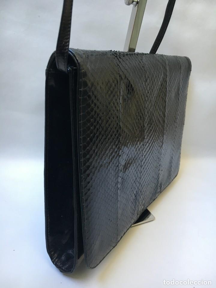 Vintage: Bolso piel de serpiente - Foto 4