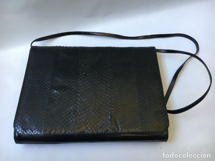 Vintage: Bolso piel de serpiente - Foto 7