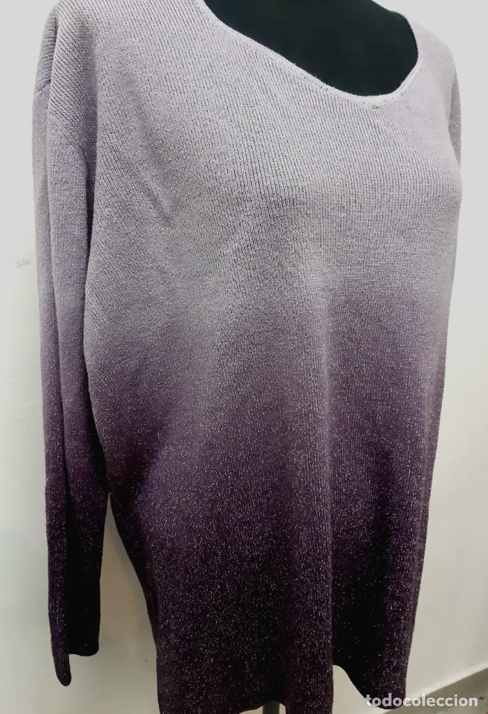 Vintage: Su&eacute;ter Maxi Mujer Vintage, Melange(18.2) - Foto 2