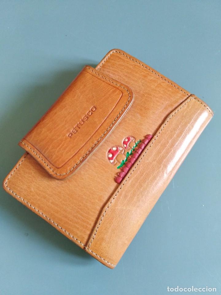 Vintage: Cartera mujer de piel (1001) - Foto 1