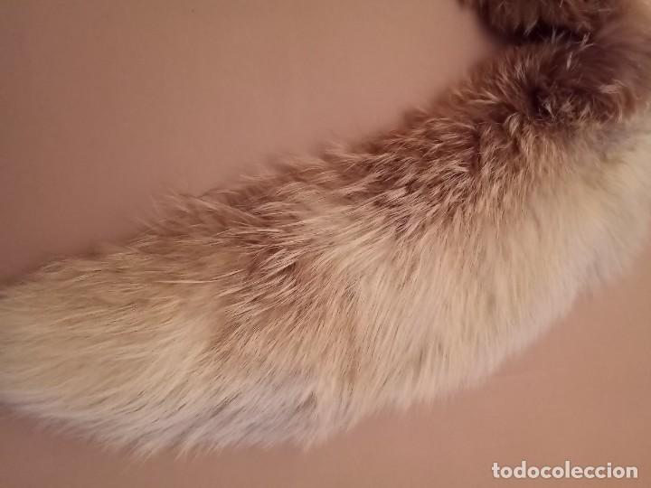 Vintage: Cuello Zorro canadiense (Sable) / Estola - Foto 4